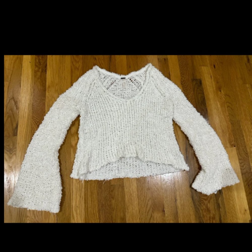 Free People Bell Sleeve Sweater